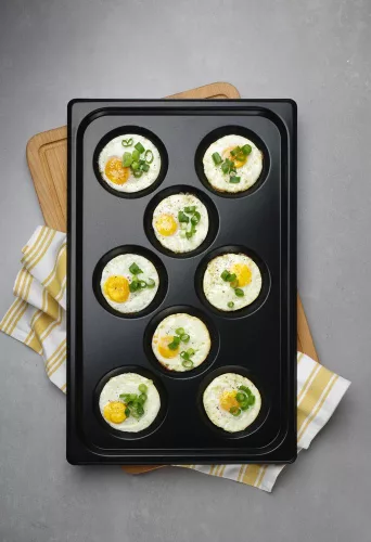 HENDI CONVECTOMAT EGGPLATE Tükörtojás sütő tálca GN 1/1 (808856)