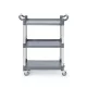 AmerBox 3 polcos polipropilén szervizkocsi - 800x420x945mm (810200)
