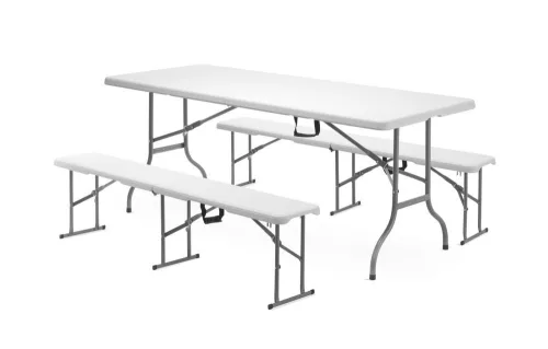 Büfé asztal összehajtható, HENDI, max. terhelés 150 kg., 1830x750x(H)740mm