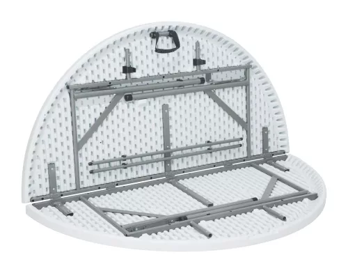 Büfé asztal kerek összehajtható, HENDI, ⌀1500x(H)740mm