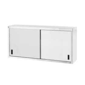 Hendi Profi Line Fali Szekrény Tolóajtókkal - 1200x400x600 mm, Hegesztett - Nagykonyhai (811214)