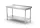 Hendi Fali munkaasztal polccal - 1400x600x850 mm - Profi Line (811481)