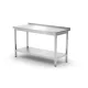 Hendi Fali munkaasztal polccal - 1400x600x850 mm - Profi Line (811481)
