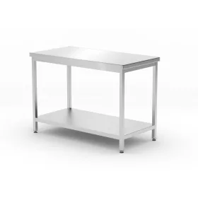 HENDI Központi asztal polccal - 1200x600x850 mm - Profi Termékcsalád (811528)