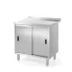 HENDI Fali munkaasztal szekrény tolóajtókkal - 800x600x850mm - Profi Line (811641)