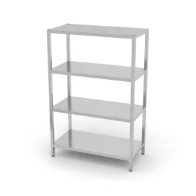 HENDI Tárolóállvány 4 teljes polccal - 1000x500x1800 mm - Kitchen Line (812532)
