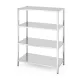 HENDI Tárolóállvány 4 teljes polccal - 1200x600x1800 mm - Kitchen Line (812563)