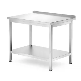 HENDI Fali asztal polccal - 1000x700x850 mm - Profi Line (812723)