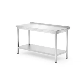 HENDI Fali asztal polccal - 1400x700x850 mm - Profi Line (812747)