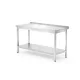 HENDI Fali asztal polccal - 1400x700x850 mm - Profi Line (812747)