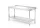 HENDI Fali munkaasztal polccal - 1600x700x850 mm - Profi Line (812754)