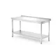 HENDI Fali munkaasztal polccal - 1600x700x850 mm - Profi Line (812754)