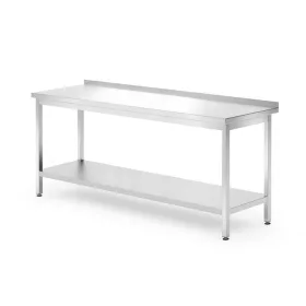 Hendi Fali asztal polccal - 1800x700x850 mm - Kitchen Line (812761)