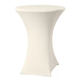  Bárasztal terítő ø80-85 cm, HENDI, Symposium, 810958, Krémszínű, ⌀850x(H)1150mm