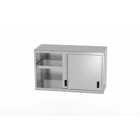   HENDI Akasztószekrény – hegesztett, tolóajtókkal, , Profi Termékcsalád, 1000x400x(H)600mm
