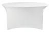 Asztalterítő kerek, HENDI, Symposium, 810941, Fehér, ⌀1800x(H)760mm