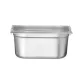HENDI Budget Line GN edény 1/2 fogantyúkkal, , Budget Termékcsalád, GN 1/2, 9,5L, 325x265x(H)150mm