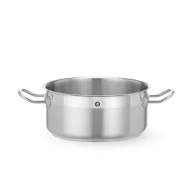   Alacsony falú edény, fedél nélkül, HENDI, Profi Line, 4,7L, ⌀240x(H)112mm