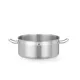 Alacsony falú edény, fedél nélkül, HENDI, Profi Line, 7,3L, ⌀280x(H)126mm