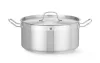 Alacsony fazék- fedővel, HENDI, Profi Termékcsalád, 12L, ⌀320x(H)150mm