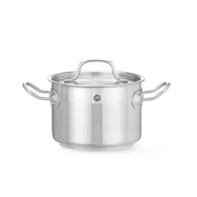   Közepes fazék- fedővel, HENDI, Profi Termékcsalád, 2L, ⌀160x(H)110mm
