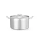 Közepes fazék- fedővel, HENDI, Profi Termékcsalád, 15L, ⌀320x(H)190mm