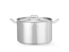 Közepes fazék- fedővel, HENDI, Profi Termékcsalád, 23,5L, ⌀360x(H)230mm