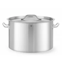   Közepes fazék- fedővel, HENDI, Budget Termékcsalád, 32L, ⌀400x(H)260mm