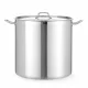 Magas fazék- fedővel, HENDI, Profi Termékcsalád, 70L, ⌀450x(H)450mm