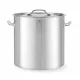 Fazék- fedővel, HENDI, Budget Termékcsalád, 50L, ⌀400x(H)400mm