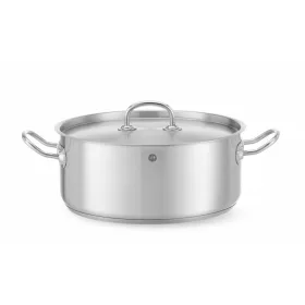   Alacsony fazék- fedővel, HENDI, Kitchen Termékcsalád, 7,3L, ⌀280x(H)120mm