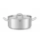 Alacsony fazék- fedővel, HENDI, Kitchen Termékcsalád, 7,3L, ⌀280x(H)120mm