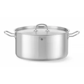   Alacsony fazék- fedővel, HENDI, Kitchen Termékcsalád, 12L, ⌀320x(H)150mm