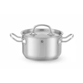   Közepes fazék- fedővel, HENDI, Kitchen Termékcsalád, 1,9L, ⌀160x(H)95mm