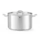 Közepes fazék- fedővel, HENDI, Kitchen Termékcsalád, 15L, ⌀320x(H)190mm