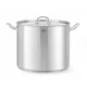 Magas fazék- fedővel, HENDI, Kitchen Termékcsalád, 21L, ⌀320x(H)270mm