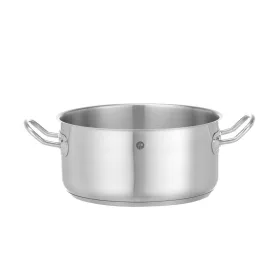   Alacsonyan falú edény - fedél nélkül, HENDI, Kitchen Termékcsalád, 4,9L, ⌀240x(H)110mm