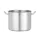 Magas fazék - fedő nélkül, HENDI, Kitchen Termékcsalád, 13,5L, ⌀280x(H)220mm