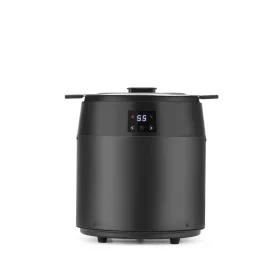   Leves melegentartó, víz nélküli, 10L, HENDI, 10L, Fekete, 220-240V/450W, ⌀330x(H)398mm