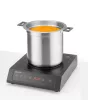Leves melegentartó, víz nélküli, 10L, HENDI, 10L, Fekete, 220-240V/450W, ⌀330x(H)398mm
