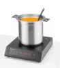 Leves melegentartó, víz nélküli, 10L, HENDI, 10L, Fekete, 220-240V/450W, ⌀330x(H)398mm