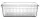HENDI GN edény 2/1, , GN 2/1, 58L, Átlátszó, 650x530x(H)200mm