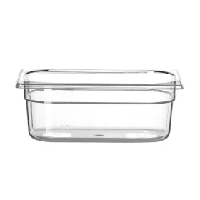  HENDI GN edény 1/4, , Profi Termékcsalád, GN 1/4, 2,8L, Átlátszó, 265x162x(H)100mm