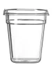 HENDI GN edény 1/6, , Profi Termékcsalád, GN 1/6, 3,4L, Átlátszó, 176x162x(H)200mm