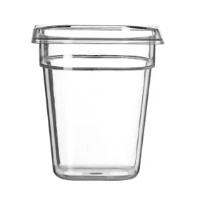   HENDI GN edény 1/6, , Profi Termékcsalád, GN 1/6, 3,4L, Átlátszó, 176x162x(H)200mm