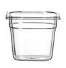 HENDI GN edény 1/6, , Profi Termékcsalád, GN 1/6, 2,4L, Átlátszó, 176x162x(H)150mm