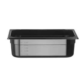   HENDI GN edény 1/2, , Profi Termékcsalád, GN 1/2, 6,5L, Fekete, 325x265x(H)100mm