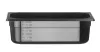 HENDI GN edény 1/3, , Profi Termékcsalád, GN 1/3, 4L, Fekete, 325x176x(H)100mm