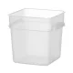 Hendi Ételtároló Rekesz – 7,6L, 235x235x230mm, Skálázott – BPA-mentes (869407)