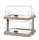 HENDI Dupla roll-top fedeles hűtővitrin Duo UNIQ - Bézs, 480x355x480mm (871959)